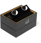 Dunhill - Silver-Tone and Enamel Cufflinks - Black