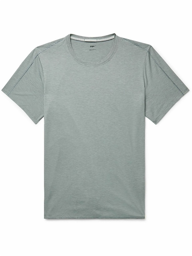 Photo: Nike Training - Dri-FIT Yoga T-Shirt - Gray
