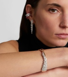 Yeprem 18kt rose and white gold (750/1000) bracelet with diamonds