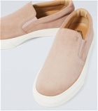 Tod's Cassetta suede loafers