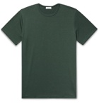 Sunspel - Slim-Fit Cotton-Jersey T-Shirt - Green