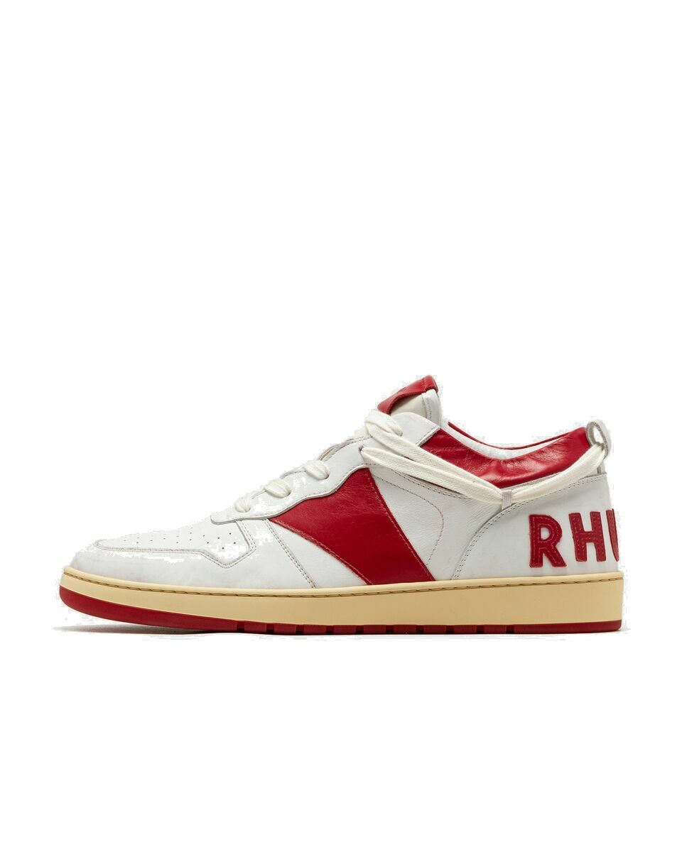 Photo: Rhude Rhecess Low Red|White - Mens - Lowtop