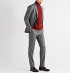 Etro - Prince of Wales Checked Wool Suit Trousers - Gray