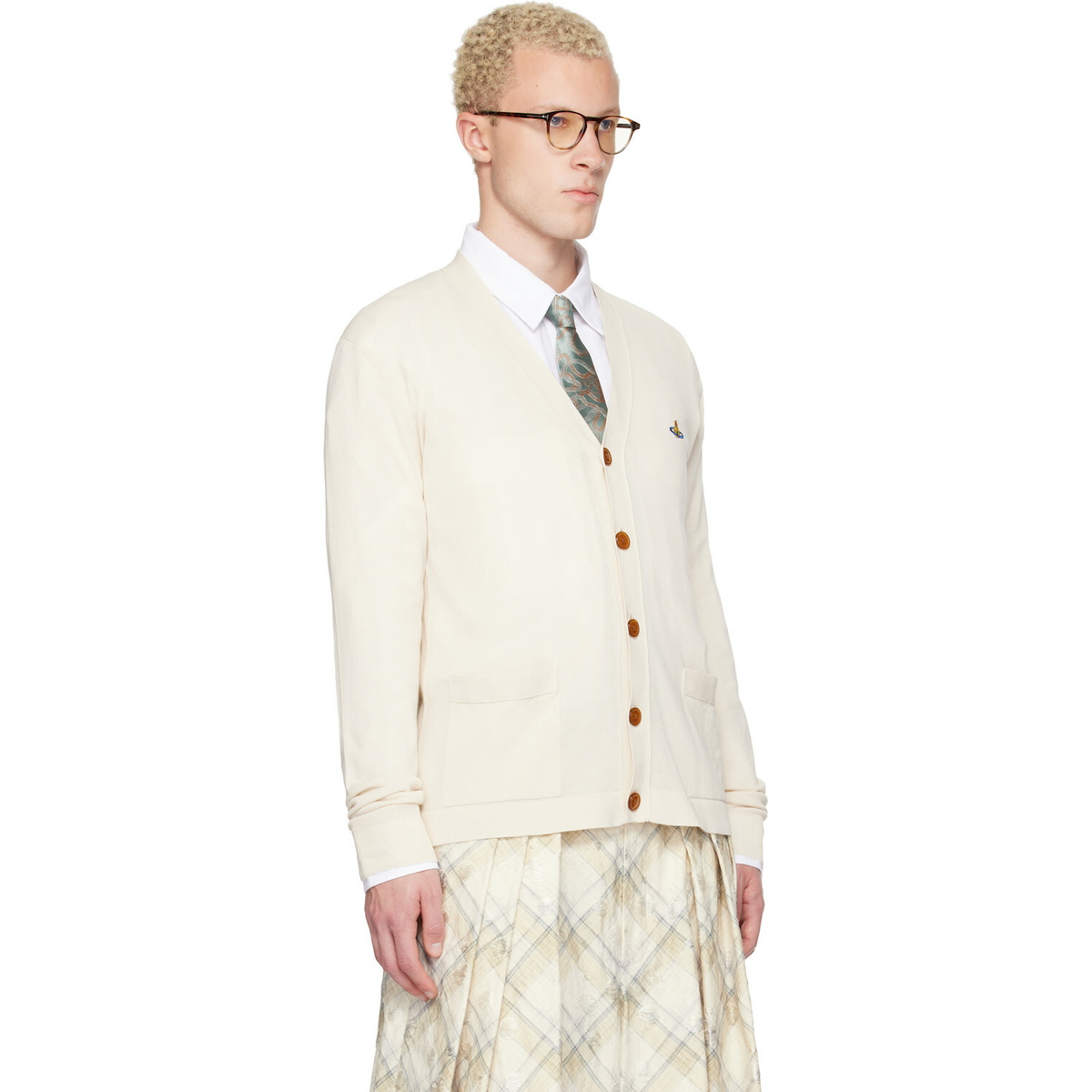 Vivienne Westwood Off-White Alex Cardigan