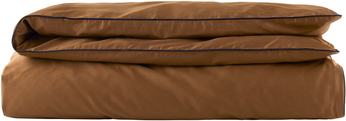 HAY Brown & Black Outline Duvet Cover