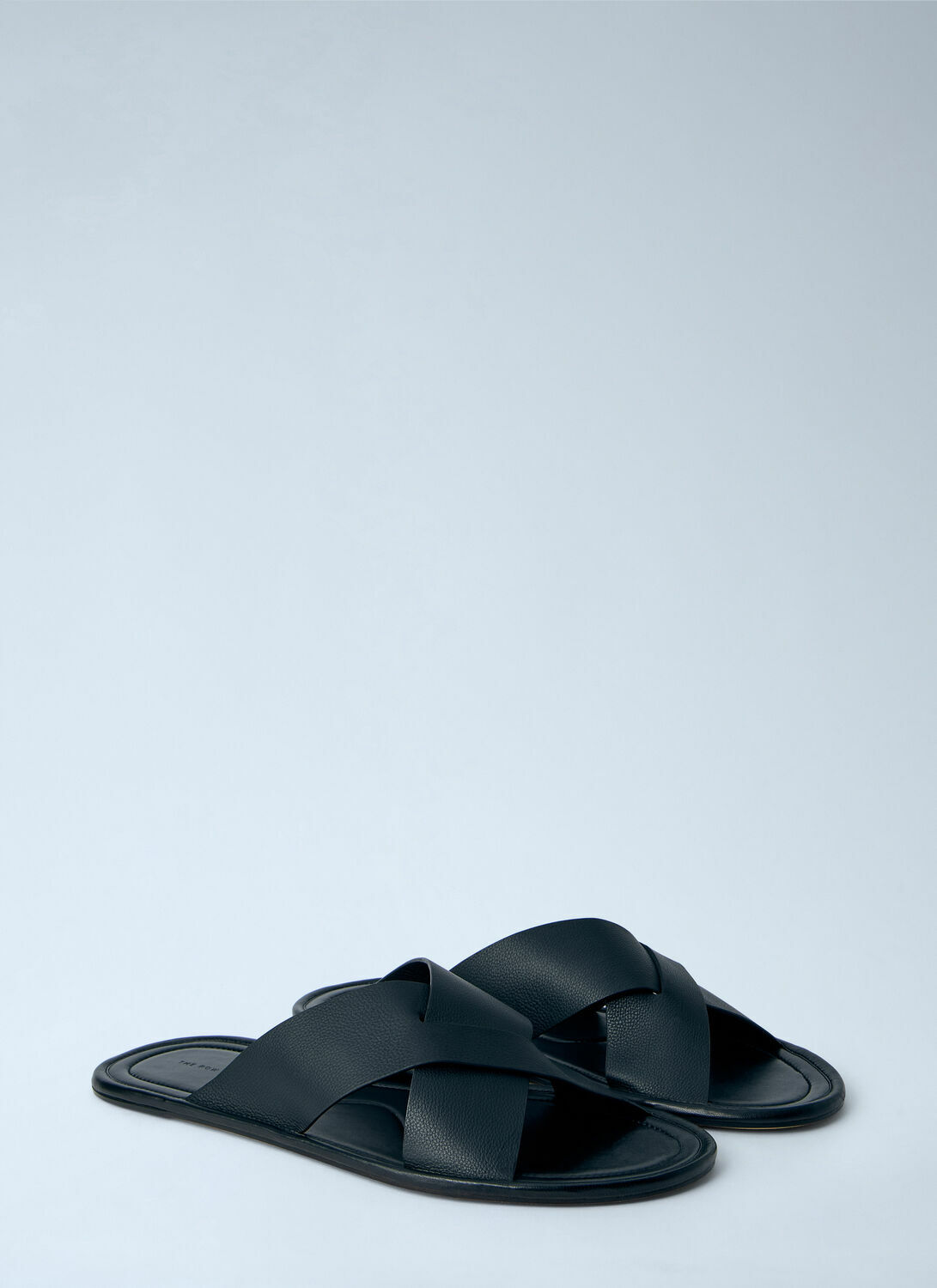 The Row Malick Crossed-Strap Sandals