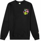 Hikerdelic Men's Sporeswear Crew Sweat in Black