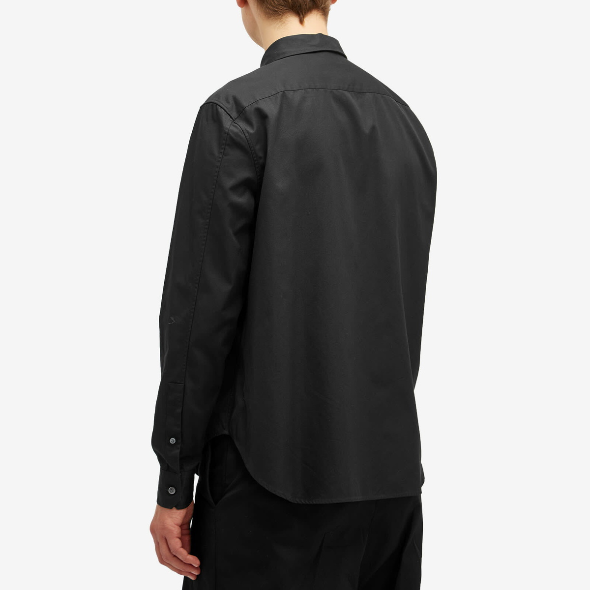 Loewe Men's Anagram Pocket Shirt in Black Loewe Loewe Men's Anagram Pocket Shirt in Black Loewe