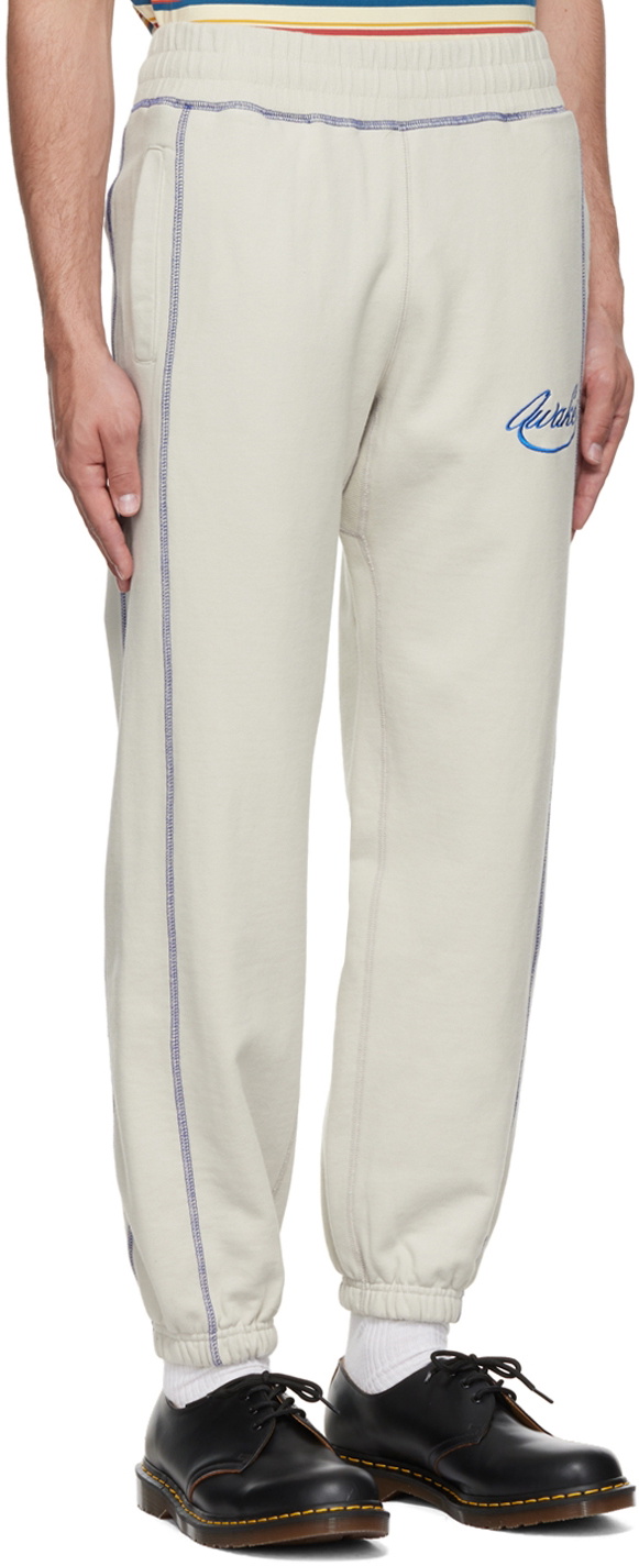 Awake NY Gray Cotton Lounge Pants