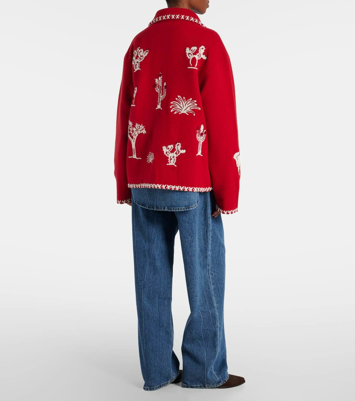 Alanui Remember Me virgin wool jacket