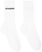 Jacquemus White 'Les Chaussettes Jacquemus' Socks