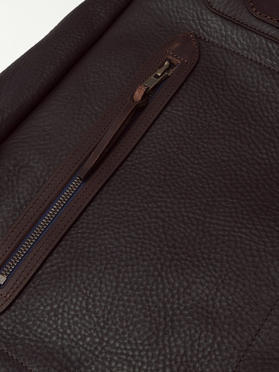 Bleu de Chauffe - Zibeline Full-Grain Leather Backpack
