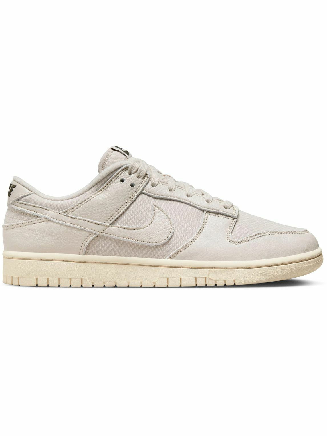 Nike - Dunk Low Retro PRM NBHD Leather-Trimmed Canvas Sneakers 