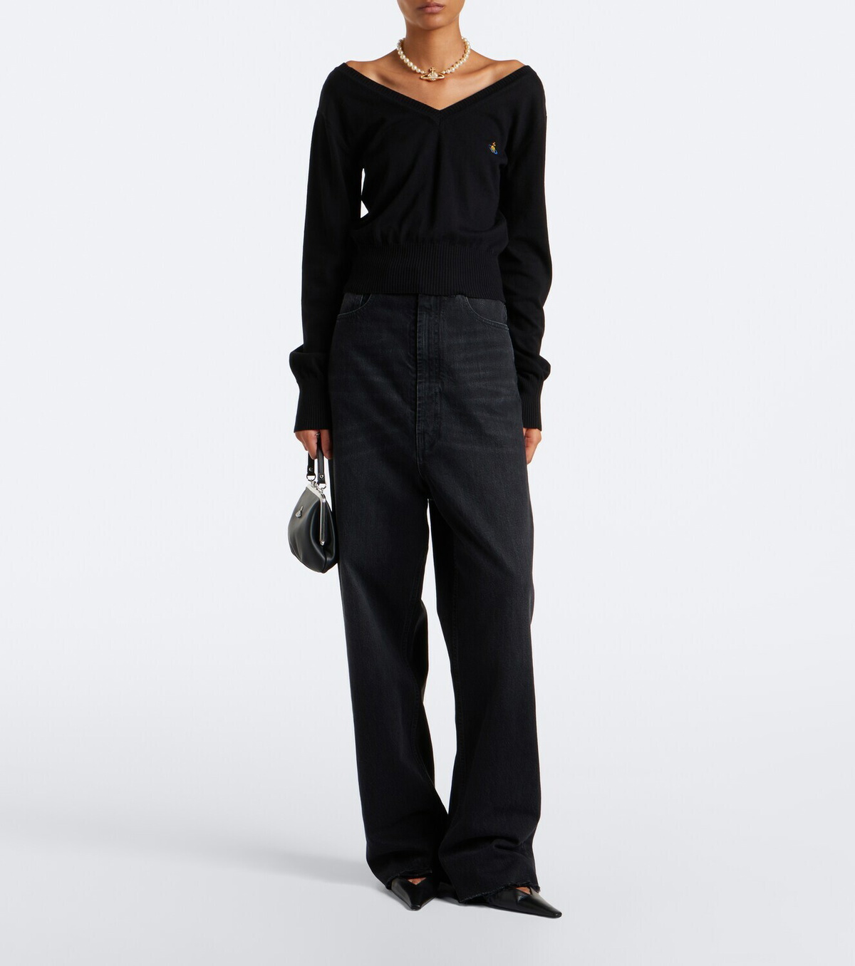 Vivienne Westwood Beatrice cotton and cashmere sweater
