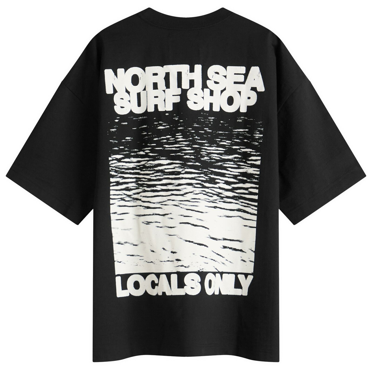 END. Coastal Locals Only T-Shirt in Black
