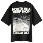 END. Coastal Locals Only T-Shirt in Black