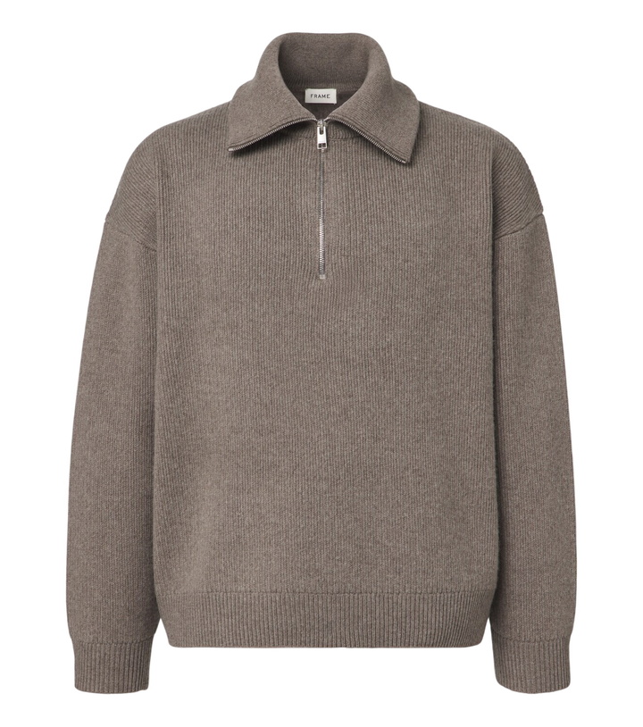 Photo: Frame Wool polo sweater