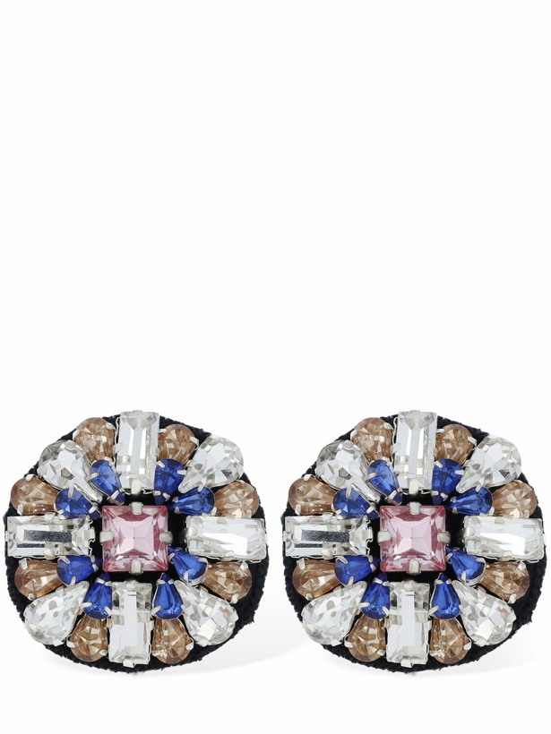 Photo: MOSCHINO - Crystal Clip-on Earrings