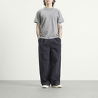 Danton Men's Double Pleat Easy Pants in Navy