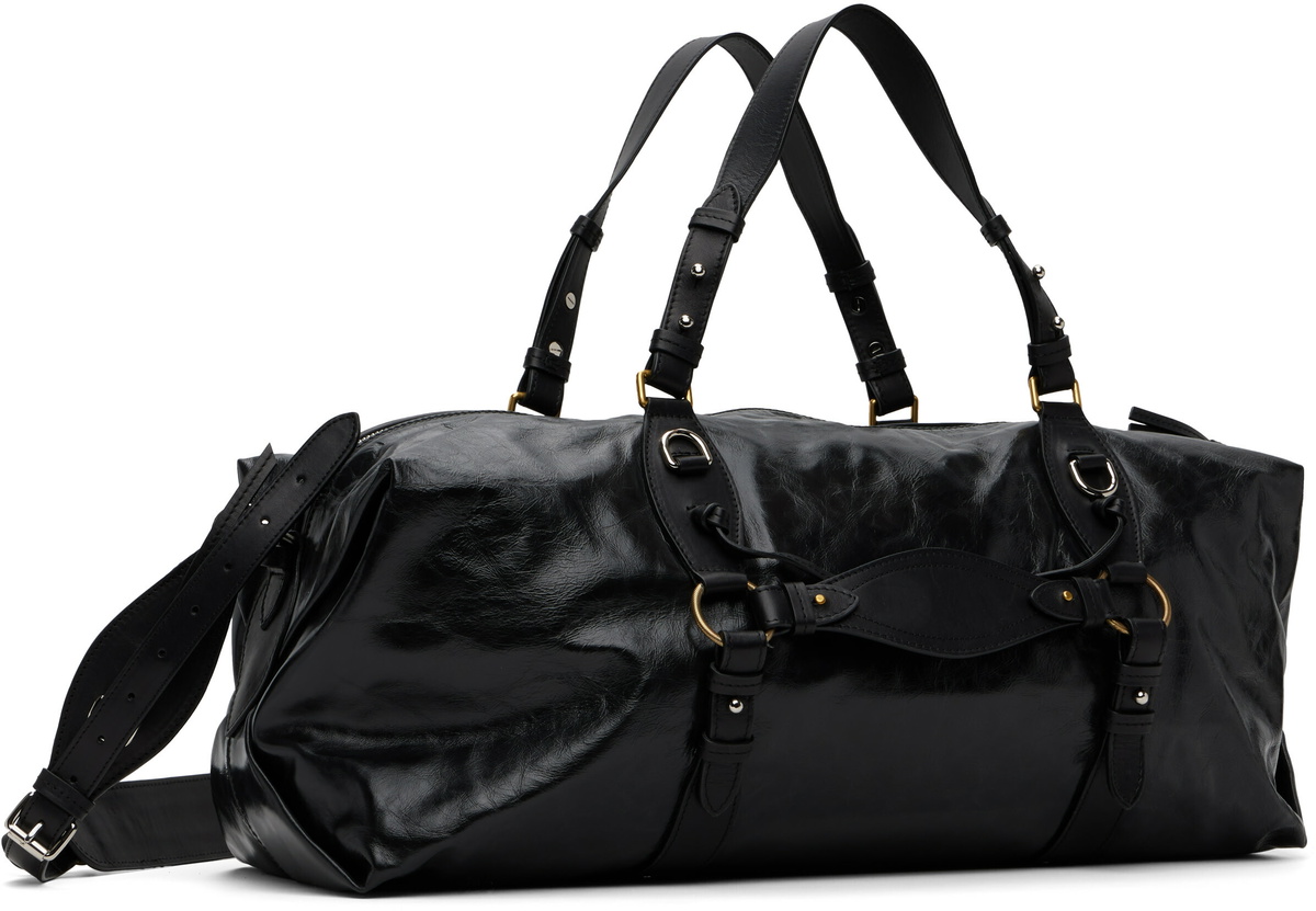 Isabel Marant Black Tilpa Weekender Duffle Bag