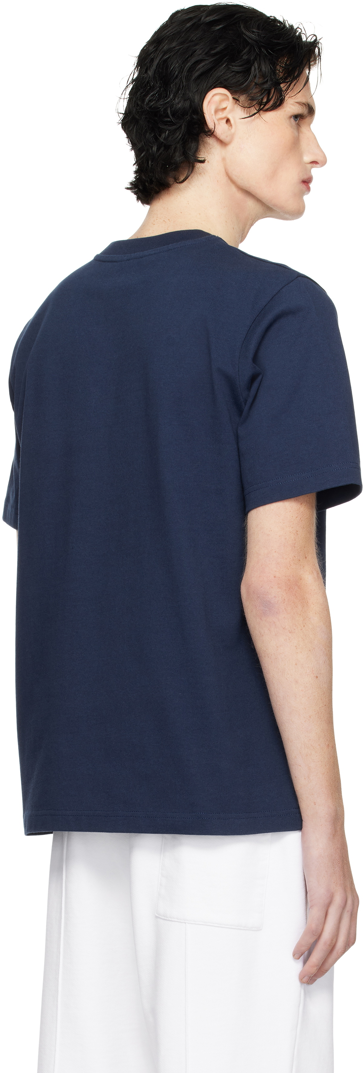 【関税込み】Casablanca ネイビー Equipement Sportif Tシャツ Casablanca Navy 'Equipement Sportif' T-shirt Casablanca