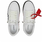 Off-White Women's Low Vulcanized Canvas Sneakers in White