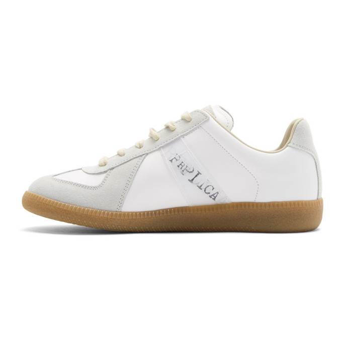 Maison Margiela White Hologram Tag Replica Sneakers Maison