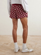 Dries Van Noten - Slim-Fit Jacquard-Knit Shorts - Red