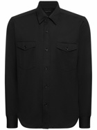 TOM FORD - Fluid Silk & Cotton Shirt