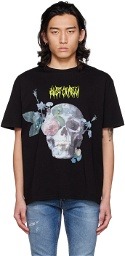 Just Cavalli Black Romance Skull T-Shirt