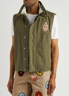 Moncler Genius 1 Moncler JW Anderson Tryfan Cotton-blend Gilet Green