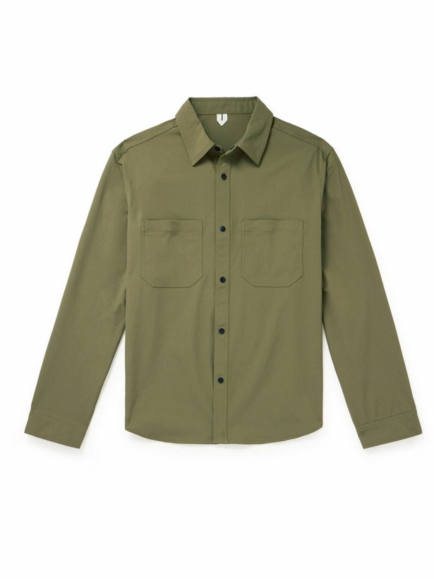 Photo: ARKET - Rupet Stretch Recycled Canvas Shirt - Green