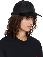 AMI Paris Black Ami de Coeur Stud Cap