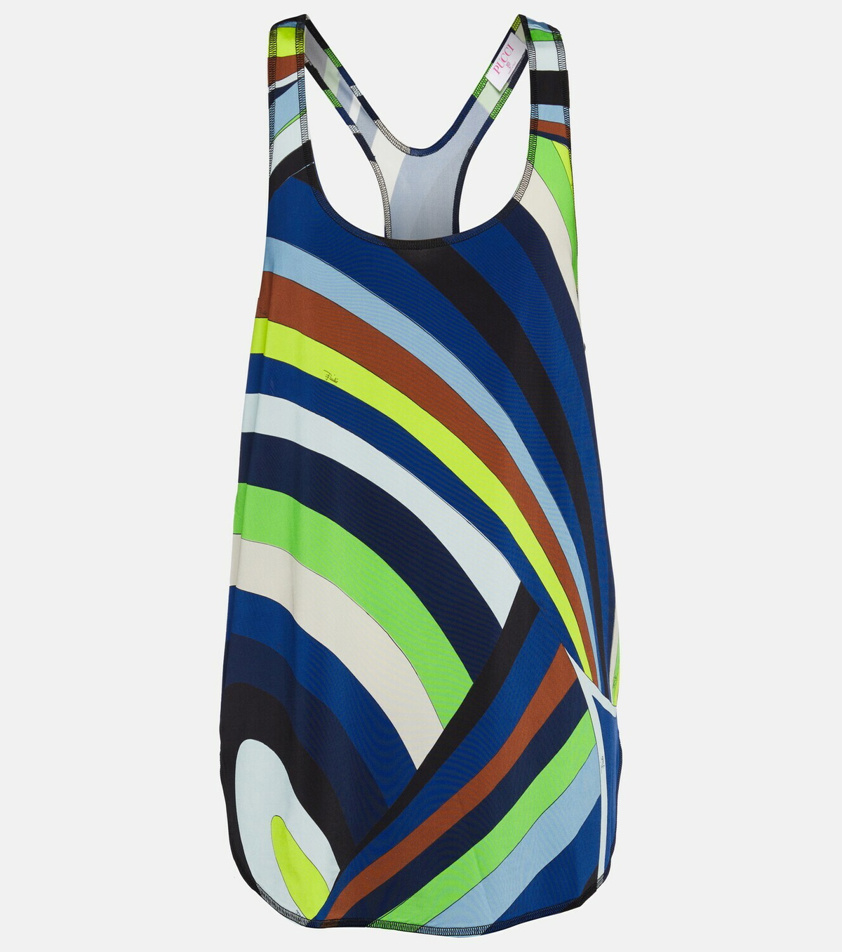 Pucci Printed racerback top