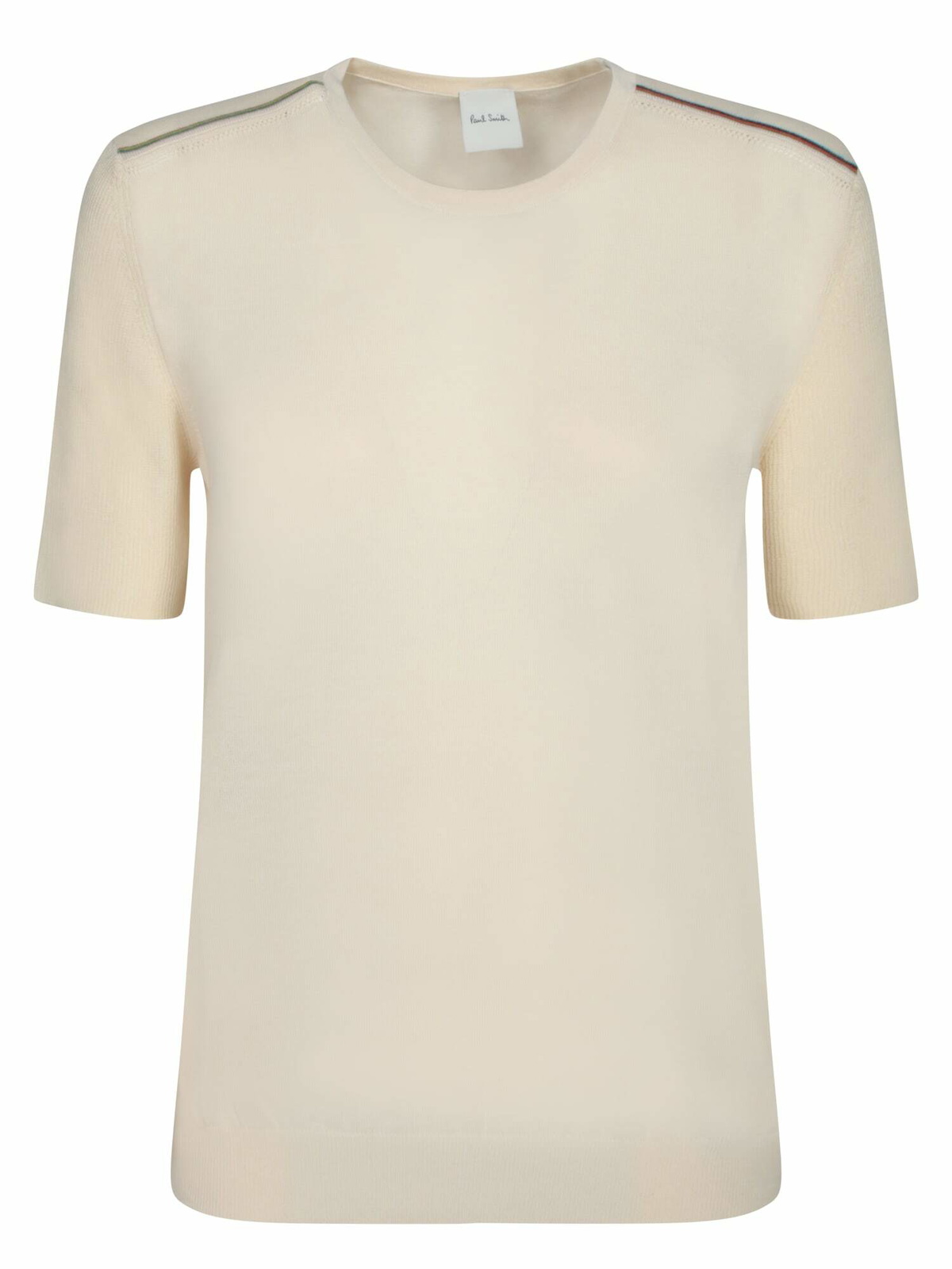 Paul Smith Knitted Cream T-shirt