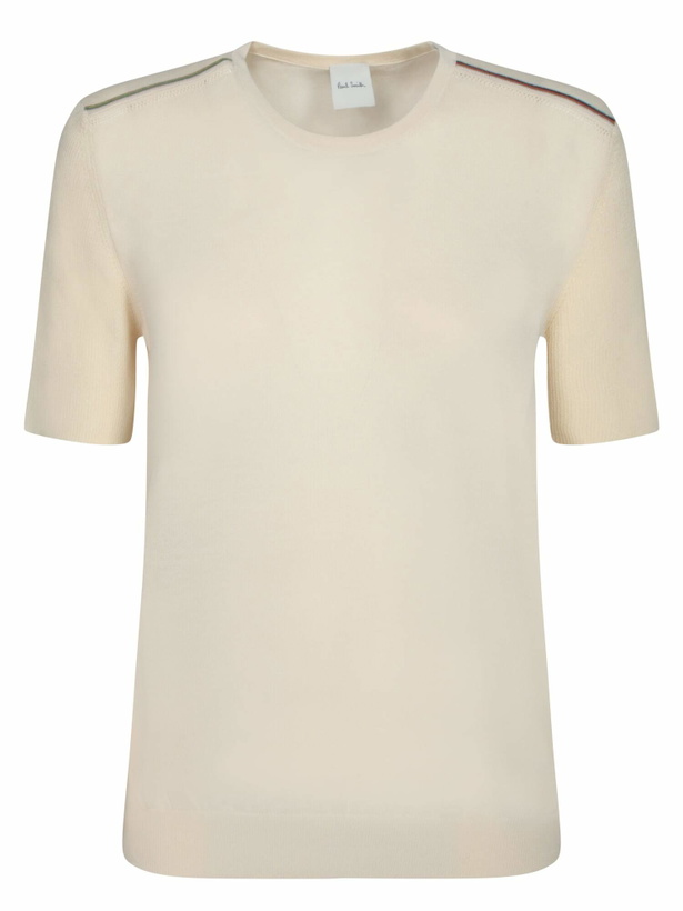 Photo: Paul Smith Knitted Cream T-shirt