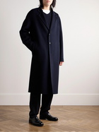 The Row - Hendrix Cashmere-Felt Overcoat - Blue