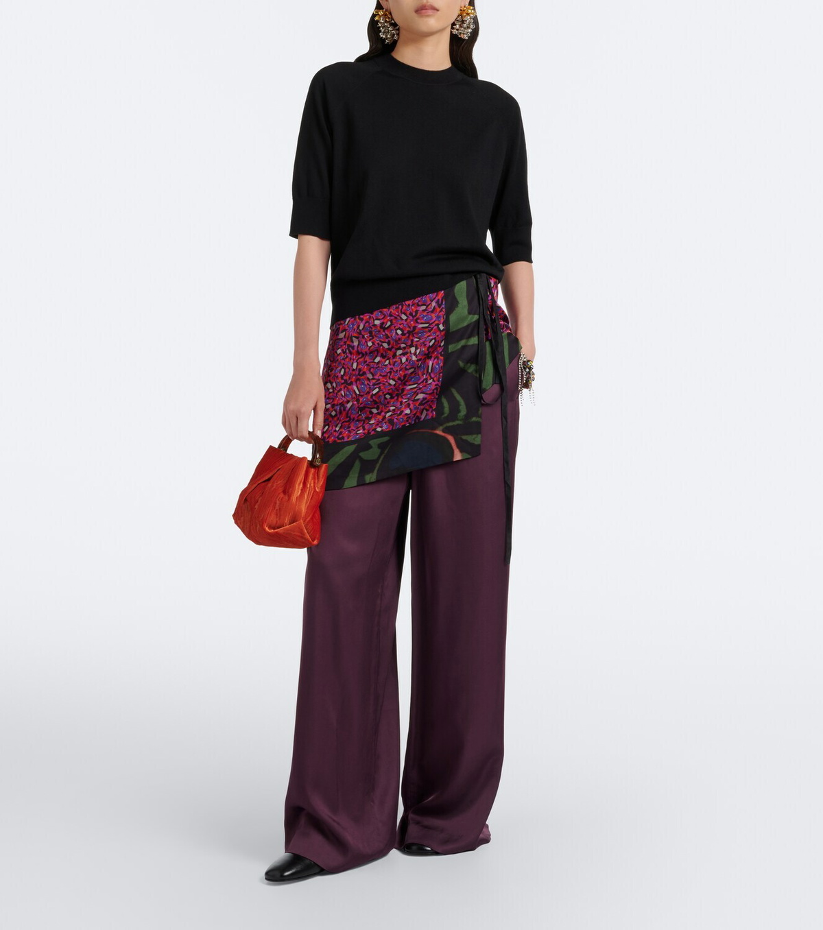 Dries Van Noten Leather ankle boots