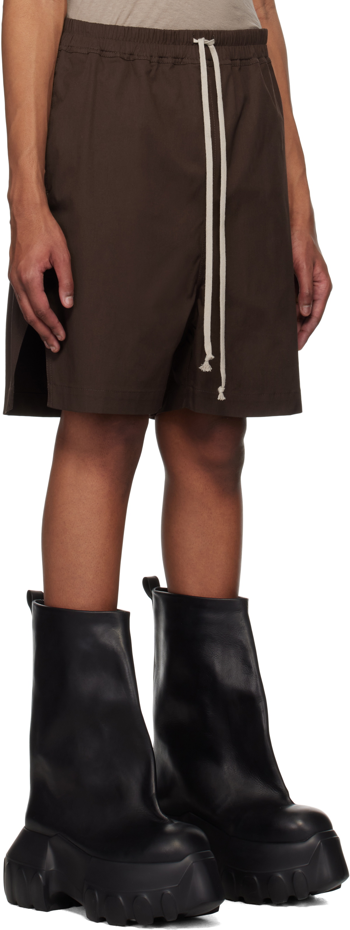 RICK OWENS - Woman - Brown - Shorts