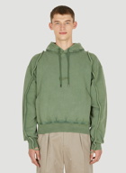 Le Camargue Hooded Sweatshirt in Dark Green