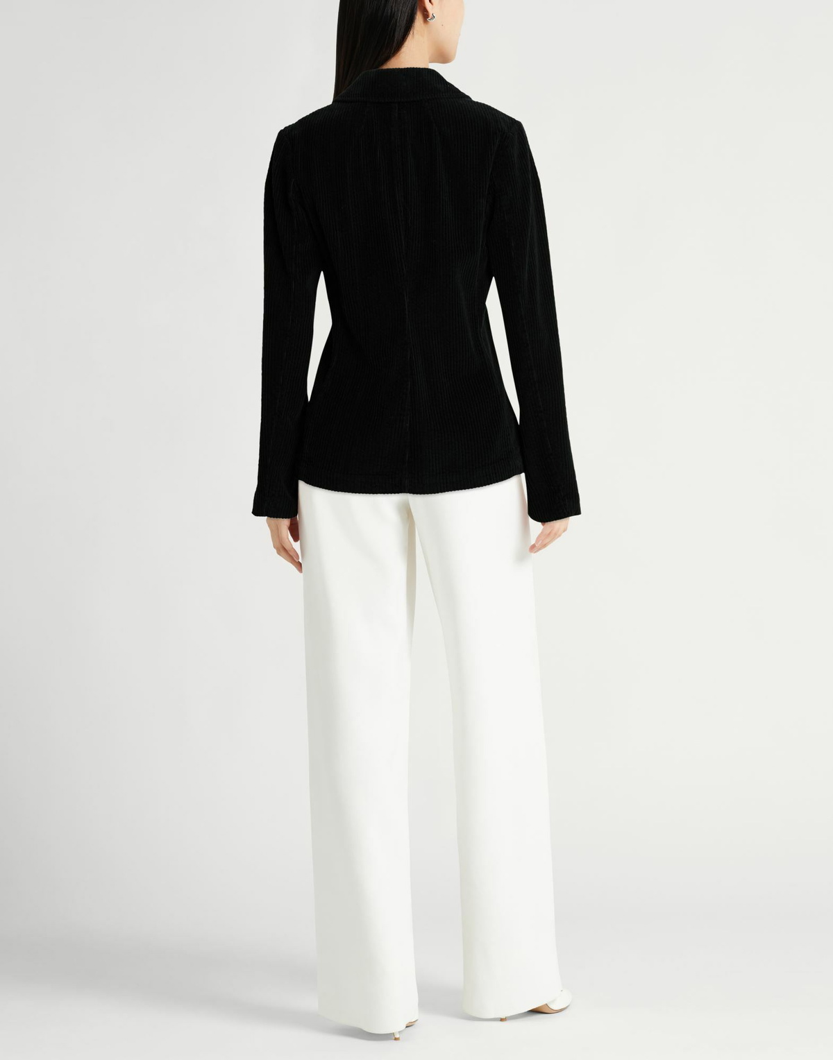 120% Lino Womens Blazer in Black