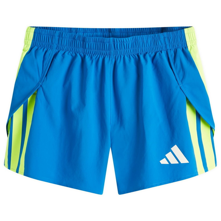 Photo: Adidas Running adidas Adizero Run Short in Blue