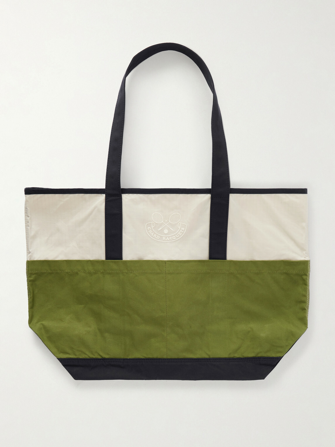 Drake's - Logo-Embroidered Canvas Tote Bag