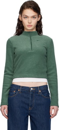 Nike Green Sportswear Phoenix Plush Sweater