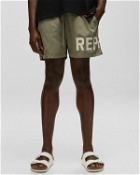 Represent Represent Swim Shorts Green - Mens - Swimwear