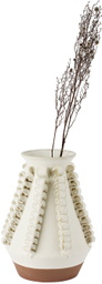 Perla Valtierra Off-White Lola Grande A Vase