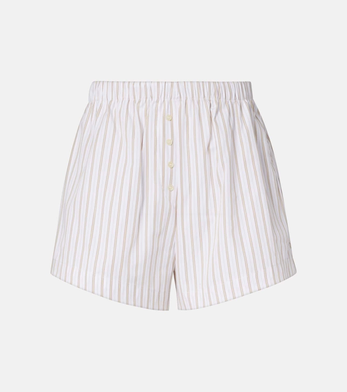 Leset Yoshi striped cotton-blend twill boxers