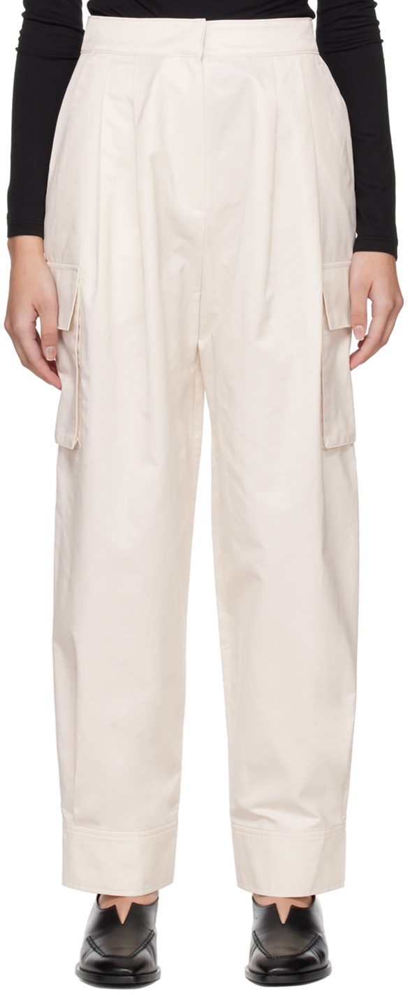Photo: Blossom Off-White Cargo Trousers