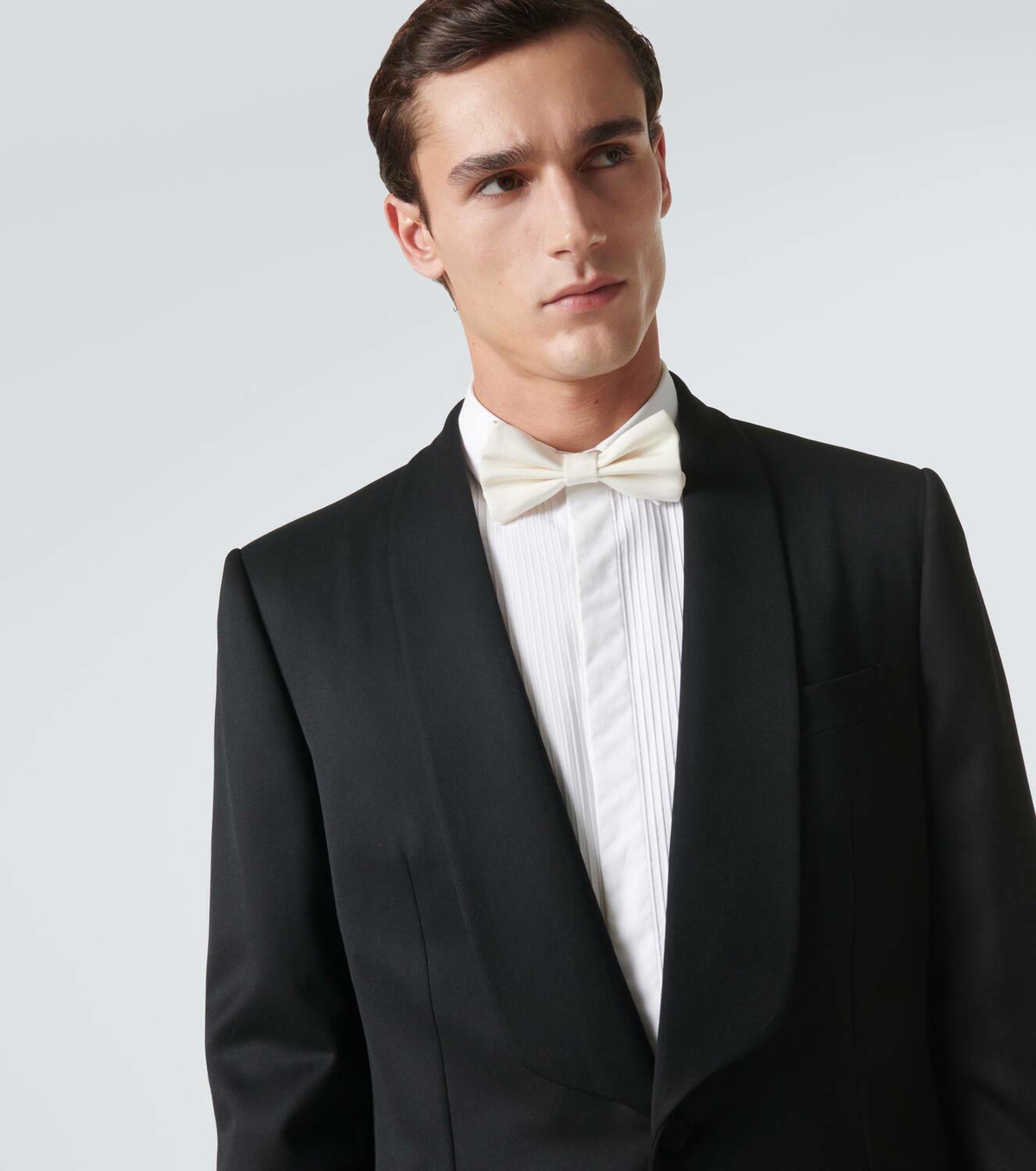 Loro Piana Silk faille bow tie