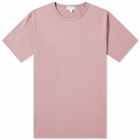 Sunspel Men's Classic Crew Neck T-Shirt in Vintage Pink